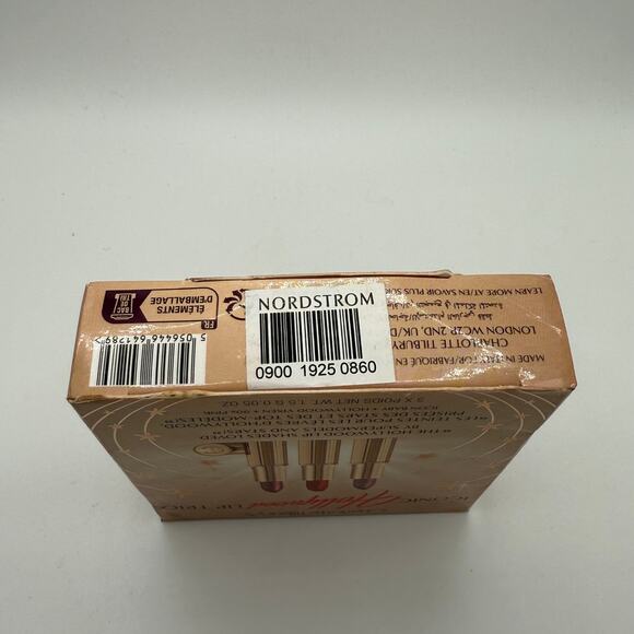 Charlotte Tilbury Iconic Hollywood Lip Trio Mini Lipstick Gift Set 1.5g/0.05 Oz - Picture 6 of 8